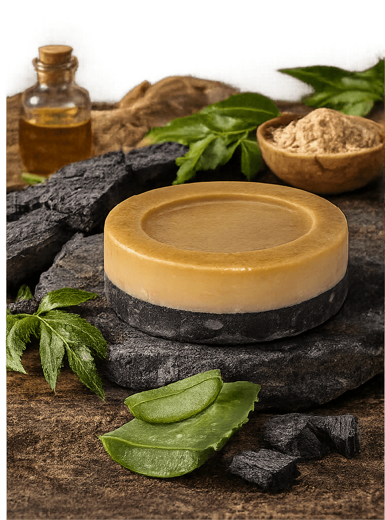 Multani mitti & Charcoal 2 layer herbal soap